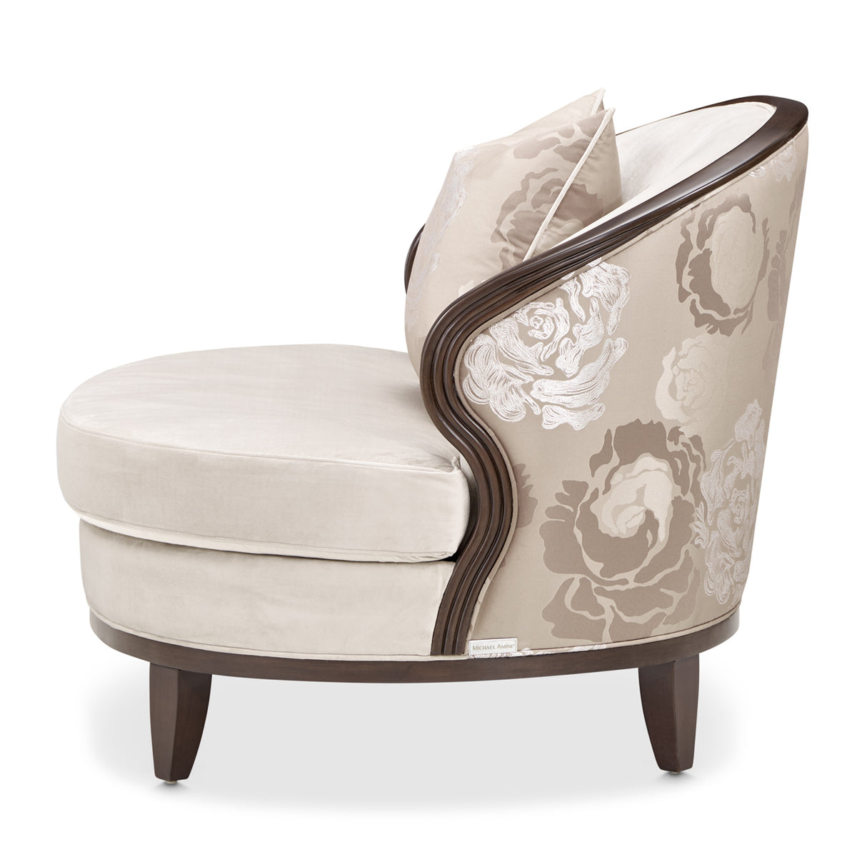 Camellia Field Pecan Warm Pecan Camellia Field Matching Chair Linen Warm Pecan from Michael Amini - Luna Furniture