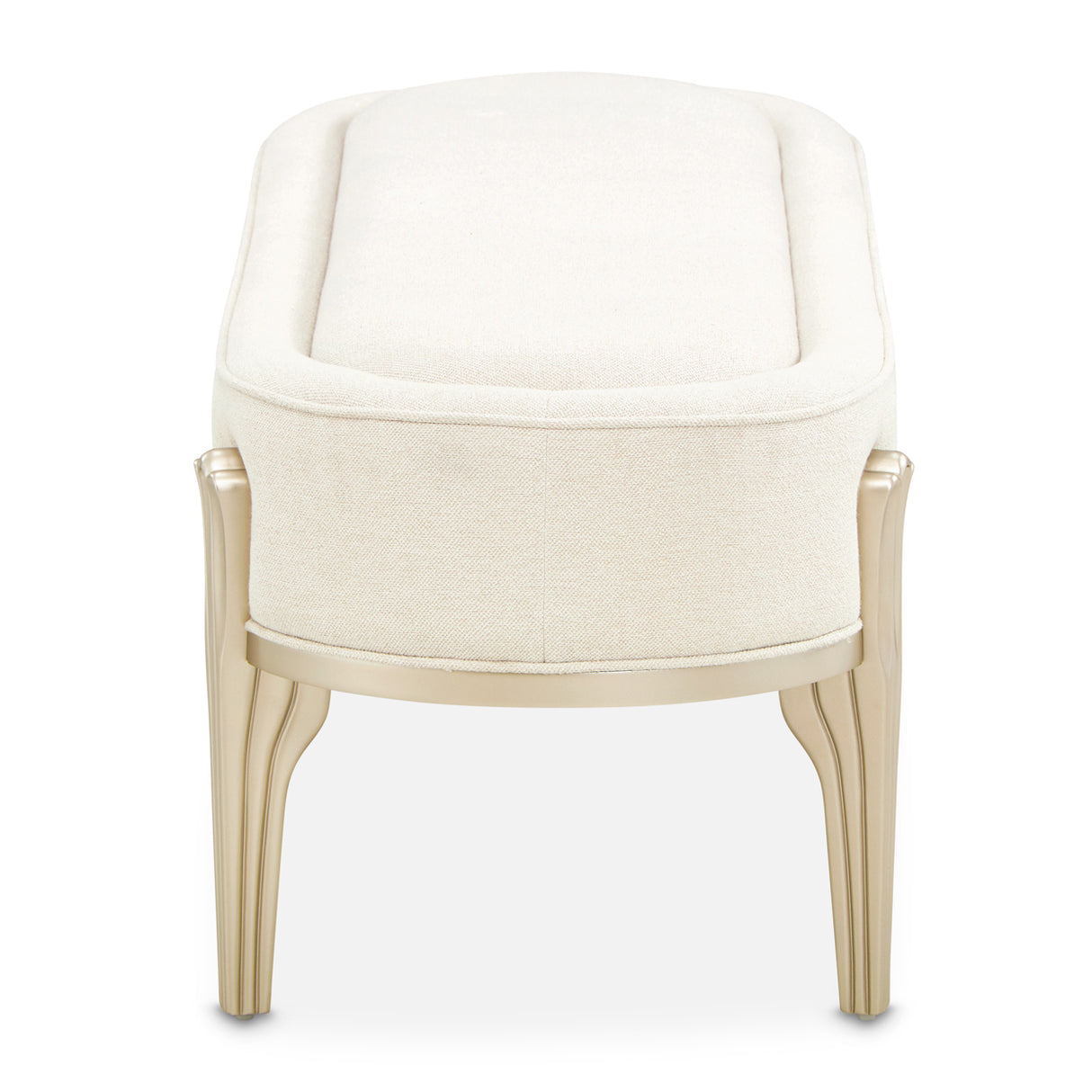 Camellia Field Caramel Accent Bench from Michael Amini - Luna Furniture