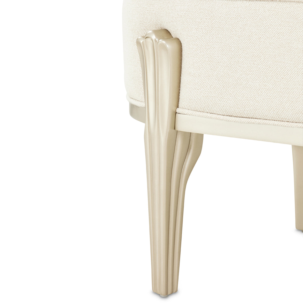 Camellia Field Caramel Accent Bench from Michael Amini - Luna Furniture