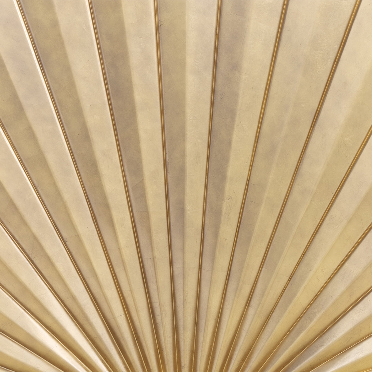 Fantosini Gold Gold Leaf Eastern King Fan Bed from Michael Amini - Luna Furniture