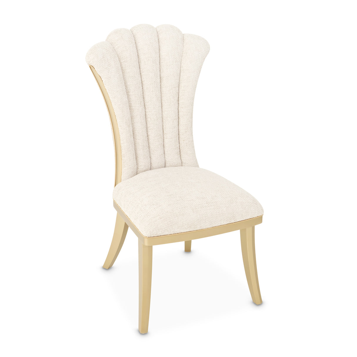Fantosini Gold Gold Leaf Dining Side Chair from Michael Amini - Luna Furniture