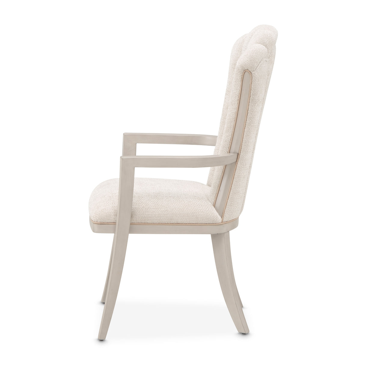Fantosini Silver Mist Dining Arm Chair from Michael Amini - Luna Furniture