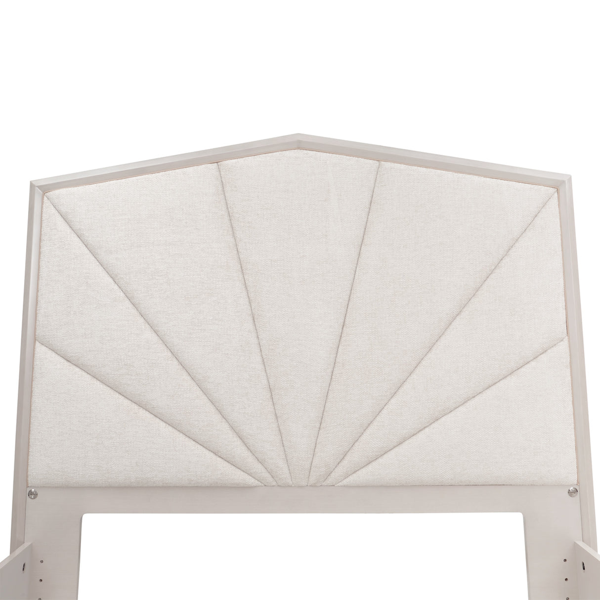 Fantosini Silver Mist Queen Panel Bed from Michael Amini - Luna Furniture