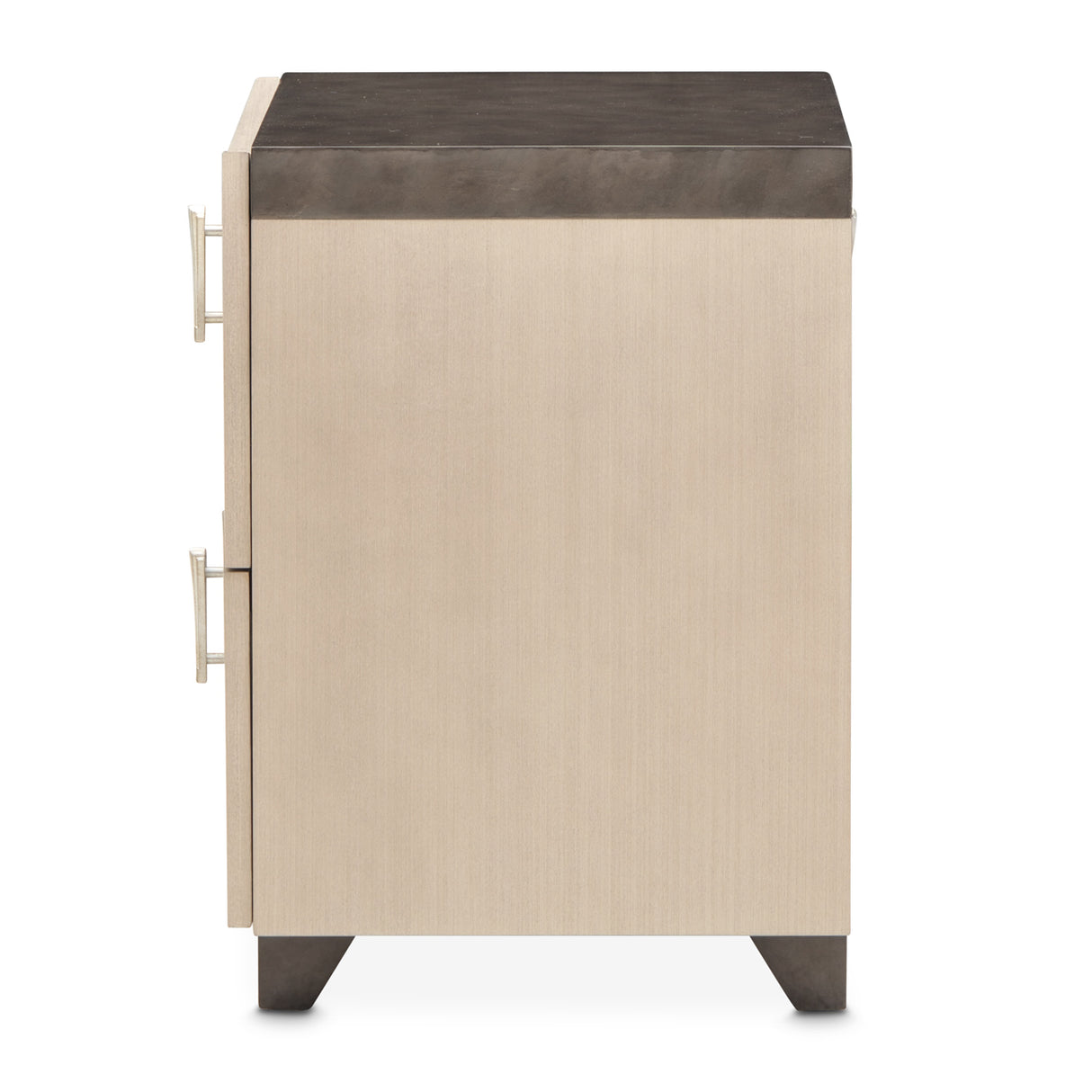 Fantosini Silver Mist Nightstand from Michael Amini - Luna Furniture