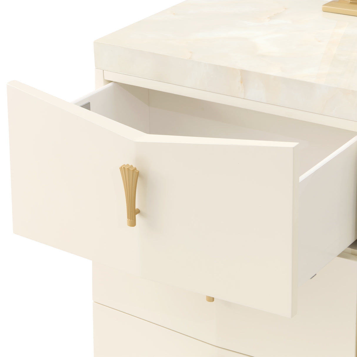 Fantosini Gold Creamy Pearl Dresser from Michael Amini - Luna Furniture