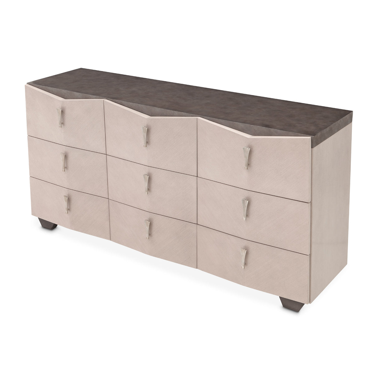 Fantosini Silver Mist Dresser from Michael Amini - Luna Furniture