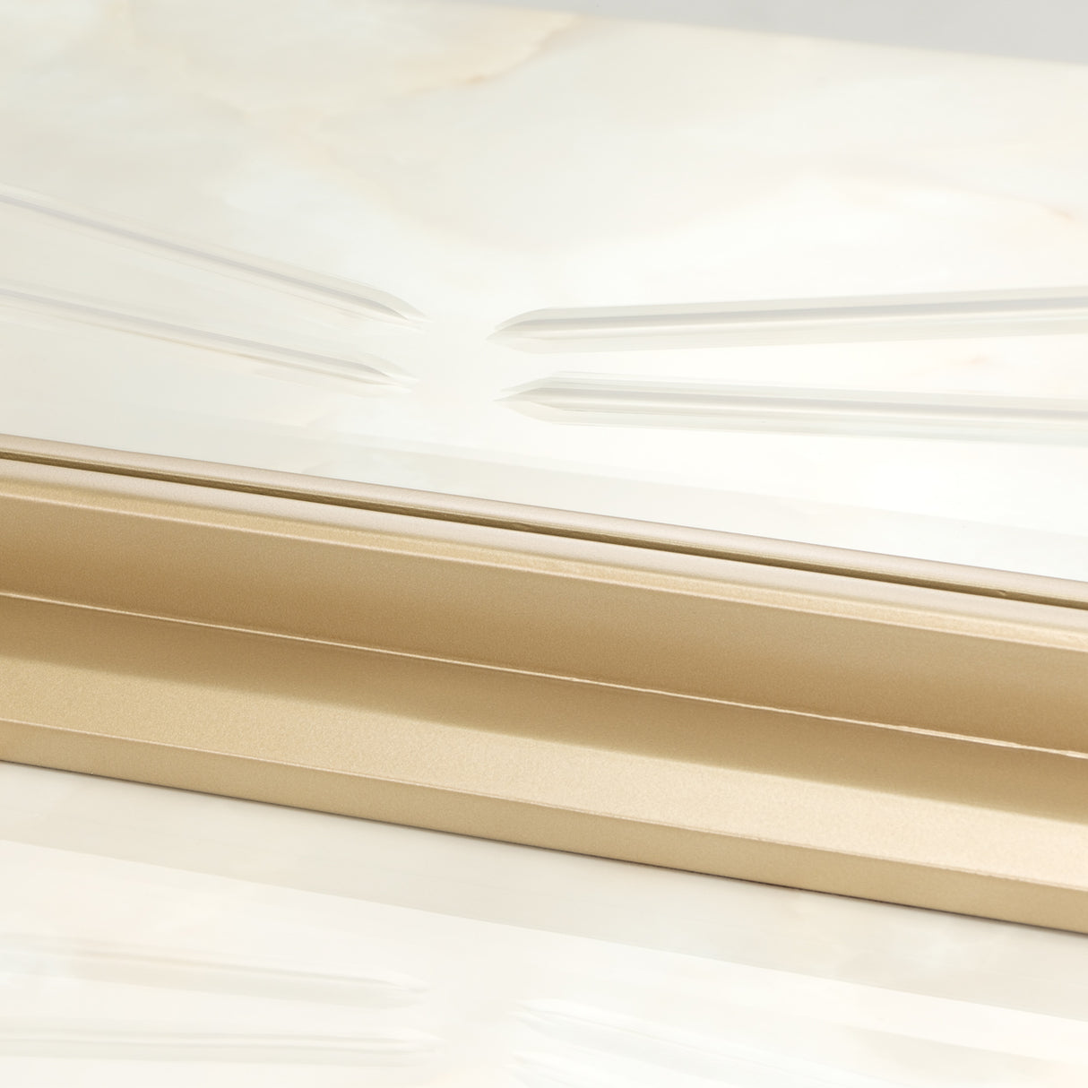 Fantosini Gold Gold Leaf Dresser Mirror from Michael Amini - Luna Furniture