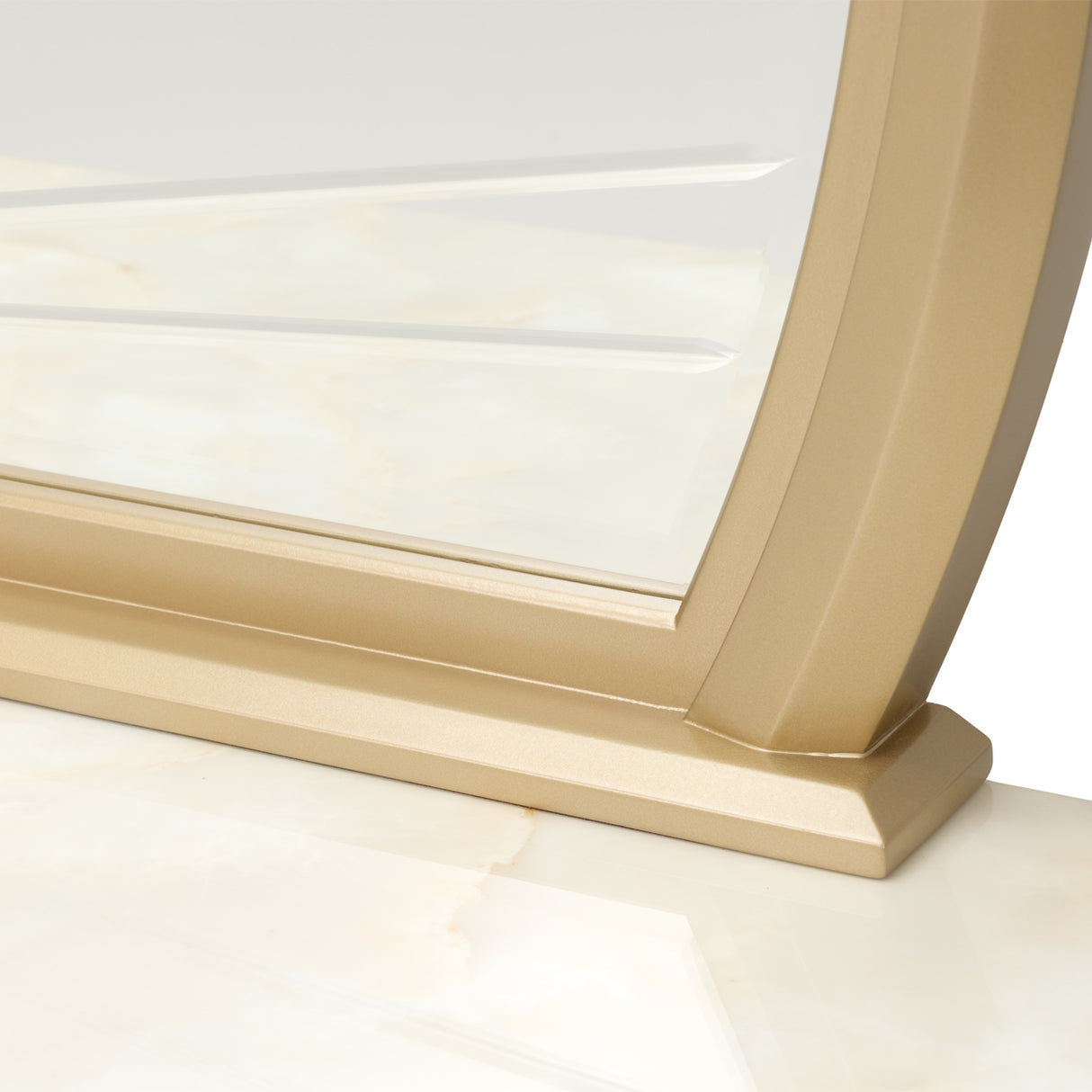 Fantosini Gold Gold Leaf Dresser Mirror from Michael Amini - Luna Furniture