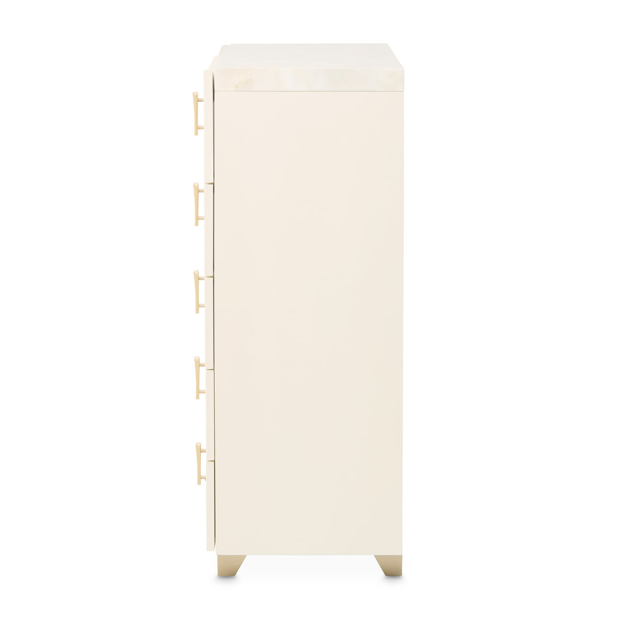 Fantosini Gold Creamy Pearl 10-drawer Chest from Michael Amini - Luna Furniture