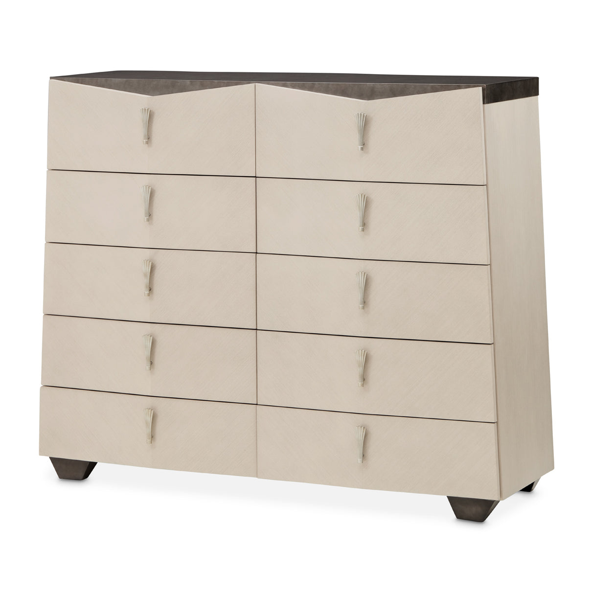 Fantosini Silver Mist Mule Chest from Michael Amini - Luna Furniture