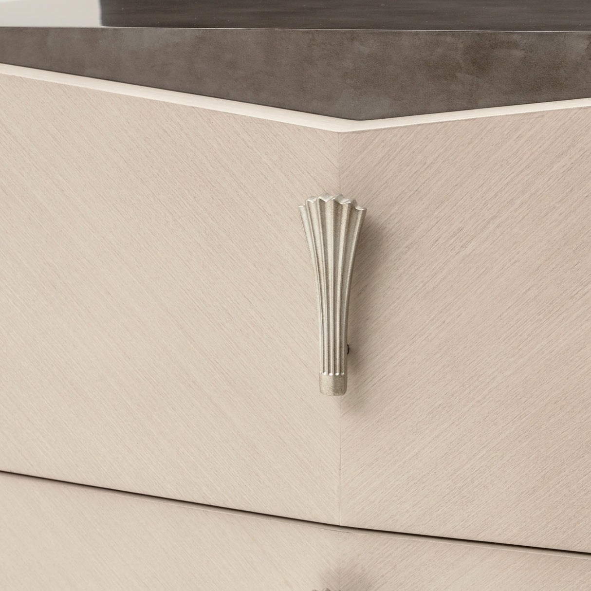 Fantosini Silver Mist Mule Chest from Michael Amini - Luna Furniture