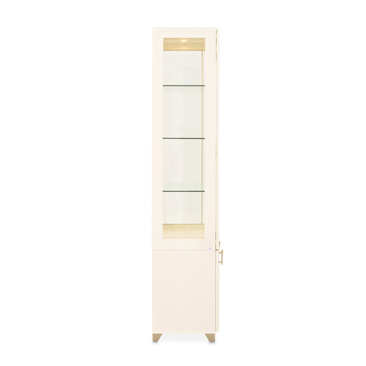 Fantosini Gold Creamy Pearl Display Cabinet from Michael Amini - Luna Furniture