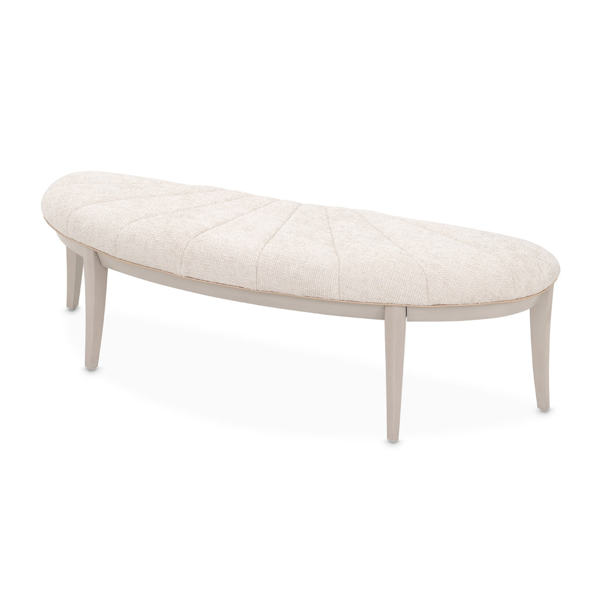 Fantosini Silver Mist Bed Bench from Michael Amini - Luna Furniture