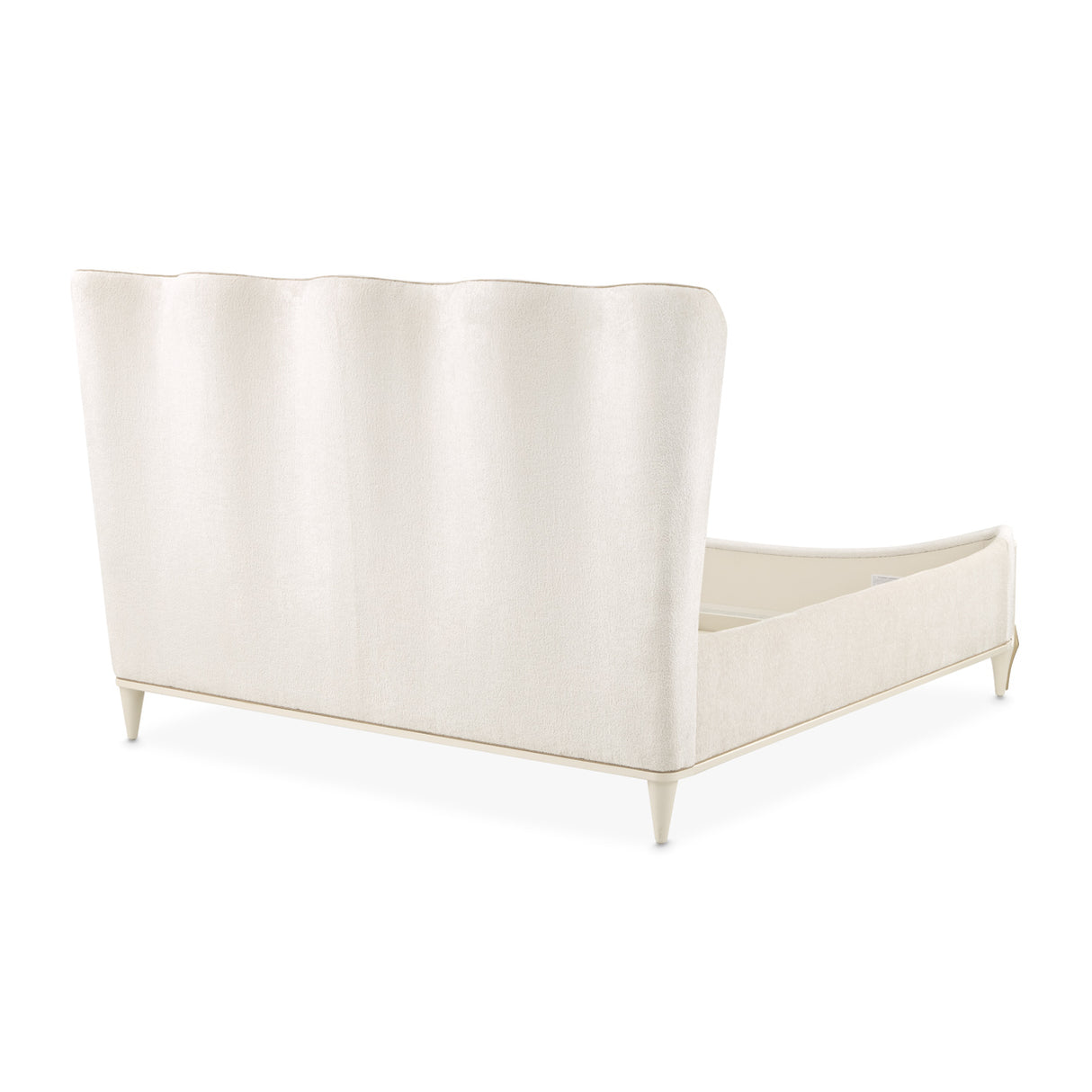 La Terrazza Creamy Pearl Upholstered Bed from Michael Amini - Luna Furniture