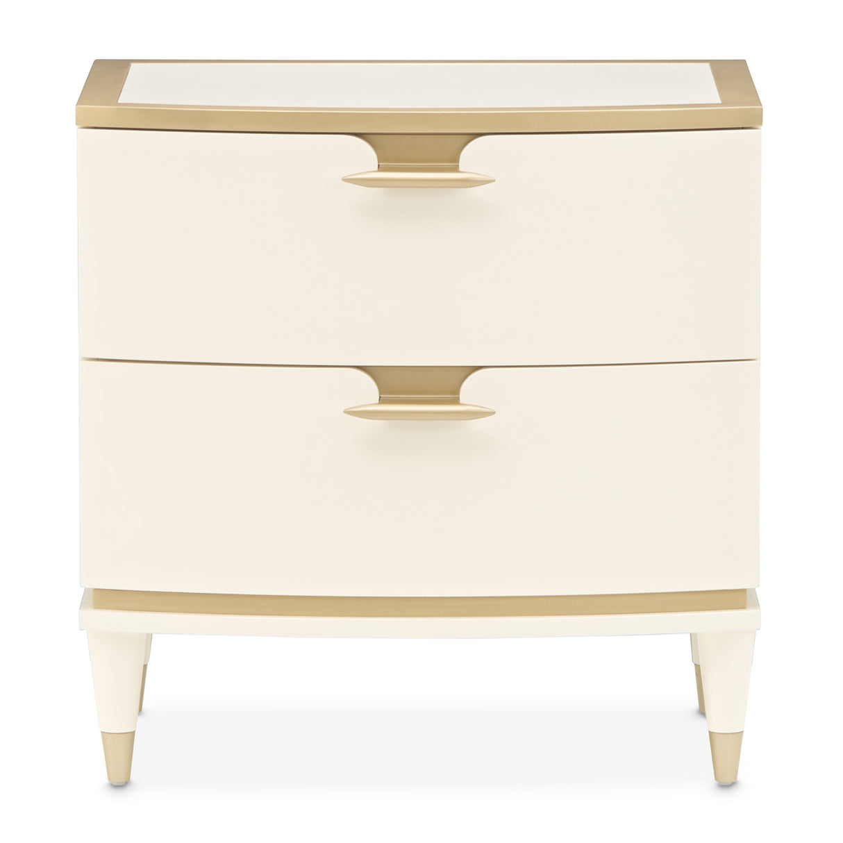 La Terrazza Creamy Pearl Nightstand from Michael Amini - Luna Furniture