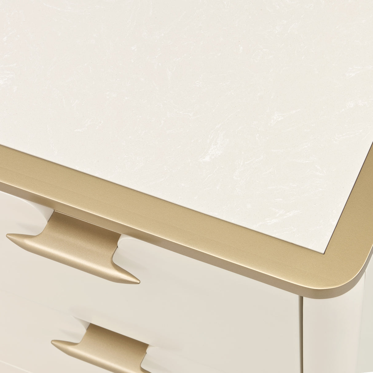 La Terrazza Creamy Pearl Dresser from Michael Amini - Luna Furniture