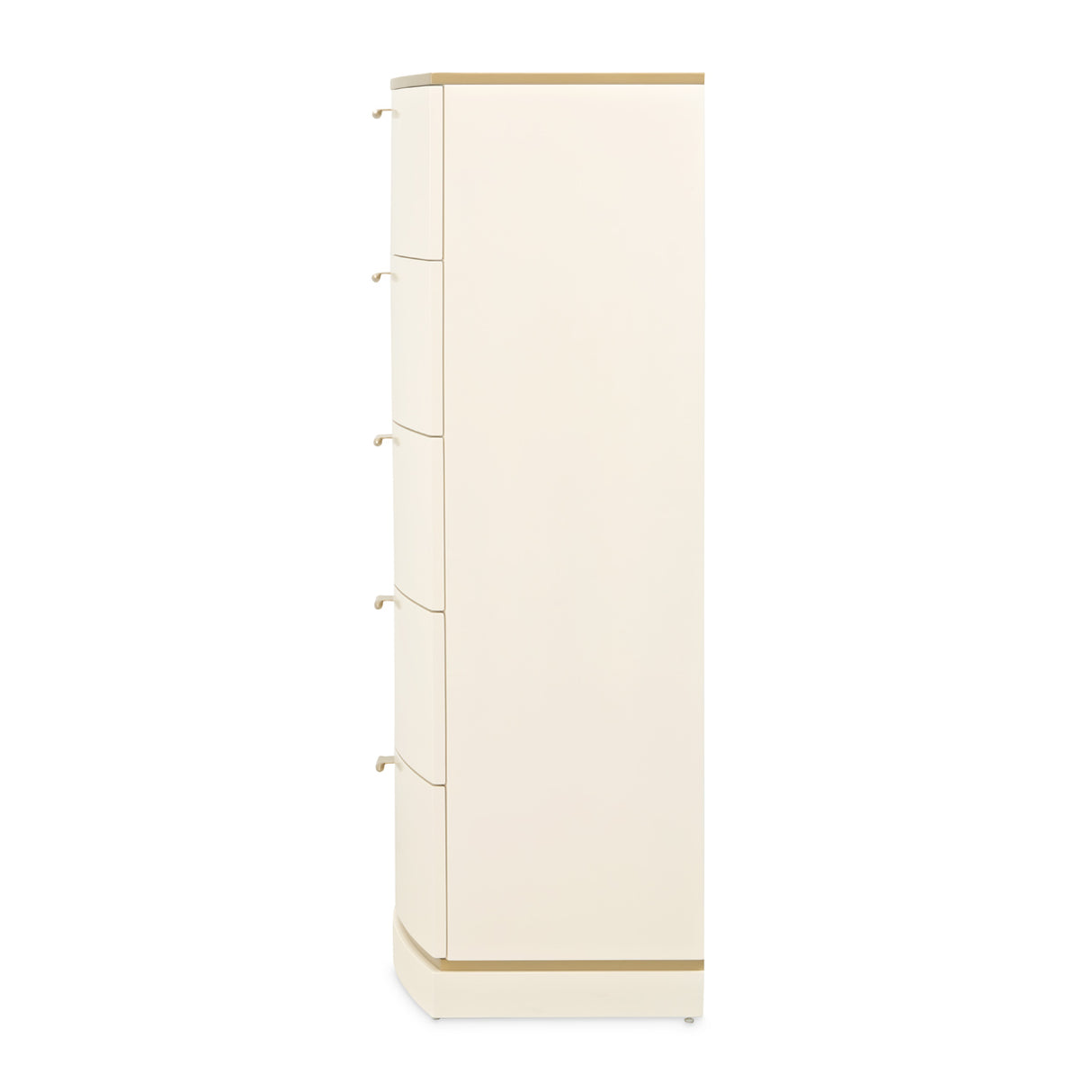 La Terrazza Creamy Pearl 5-drawer Chest from Michael Amini - Luna Furniture