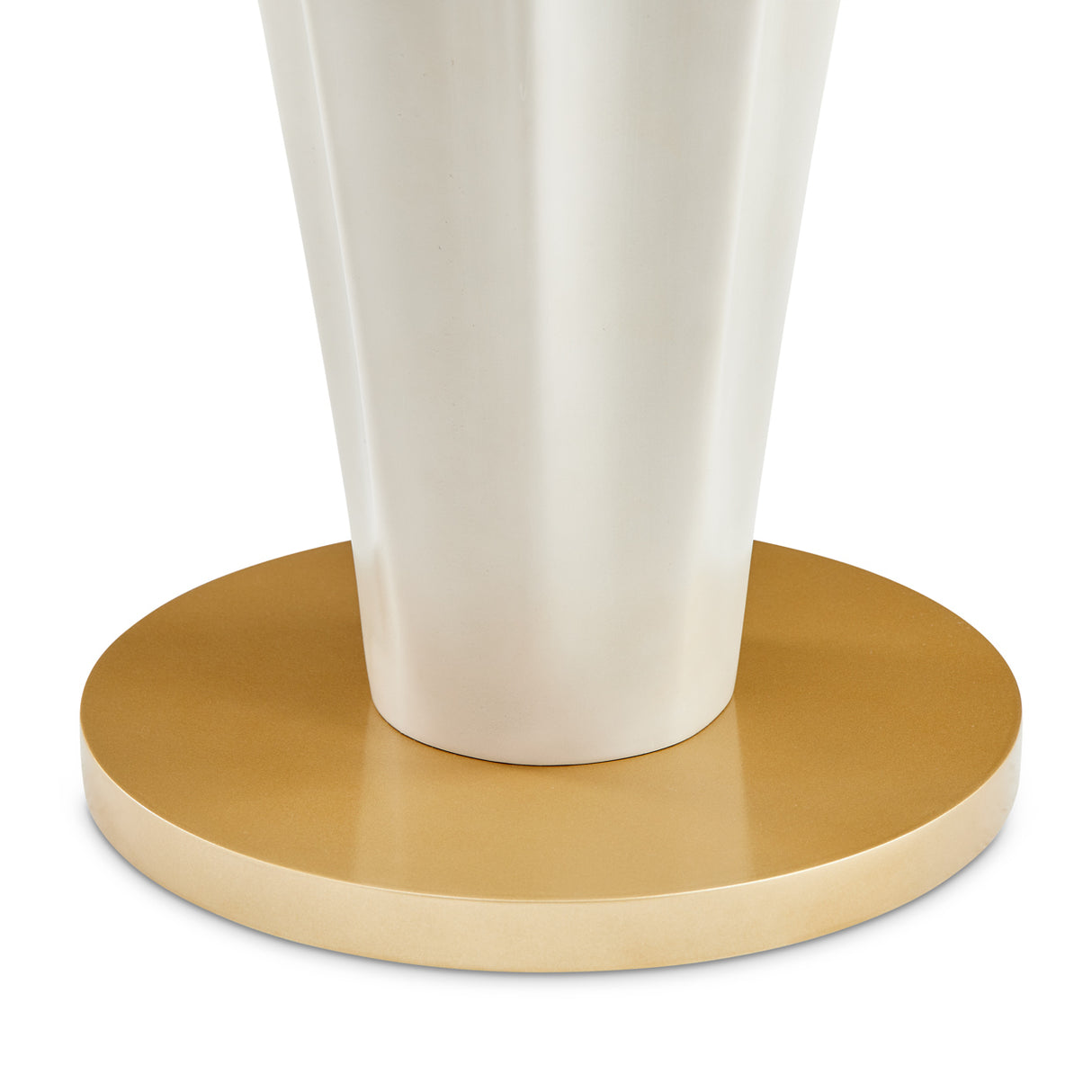 La Terrazza Silver Mist Chairside Table - Silver Mist from Michael Amini - Luna Furniture