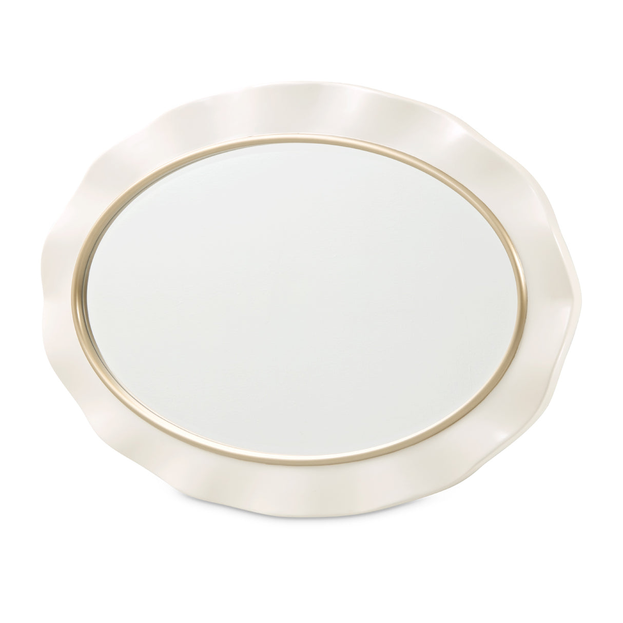 La Terrazza Creamy Pearl Wall Mirror from Michael Amini - Luna Furniture