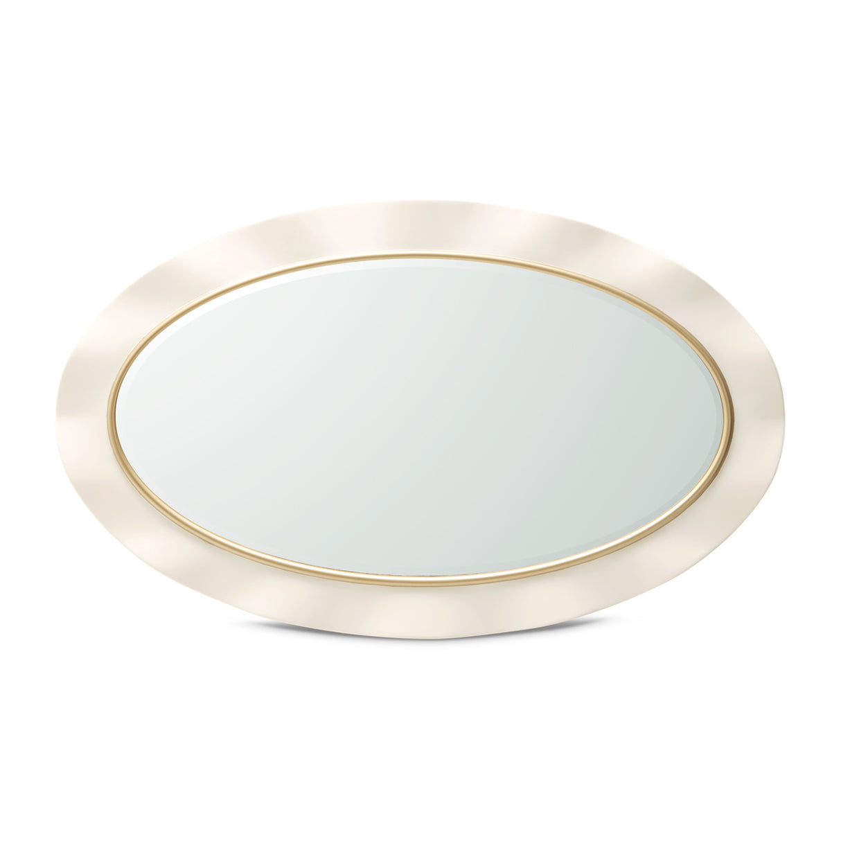 La Terrazza Creamy Pearl Wall Mirror from Michael Amini - Luna Furniture