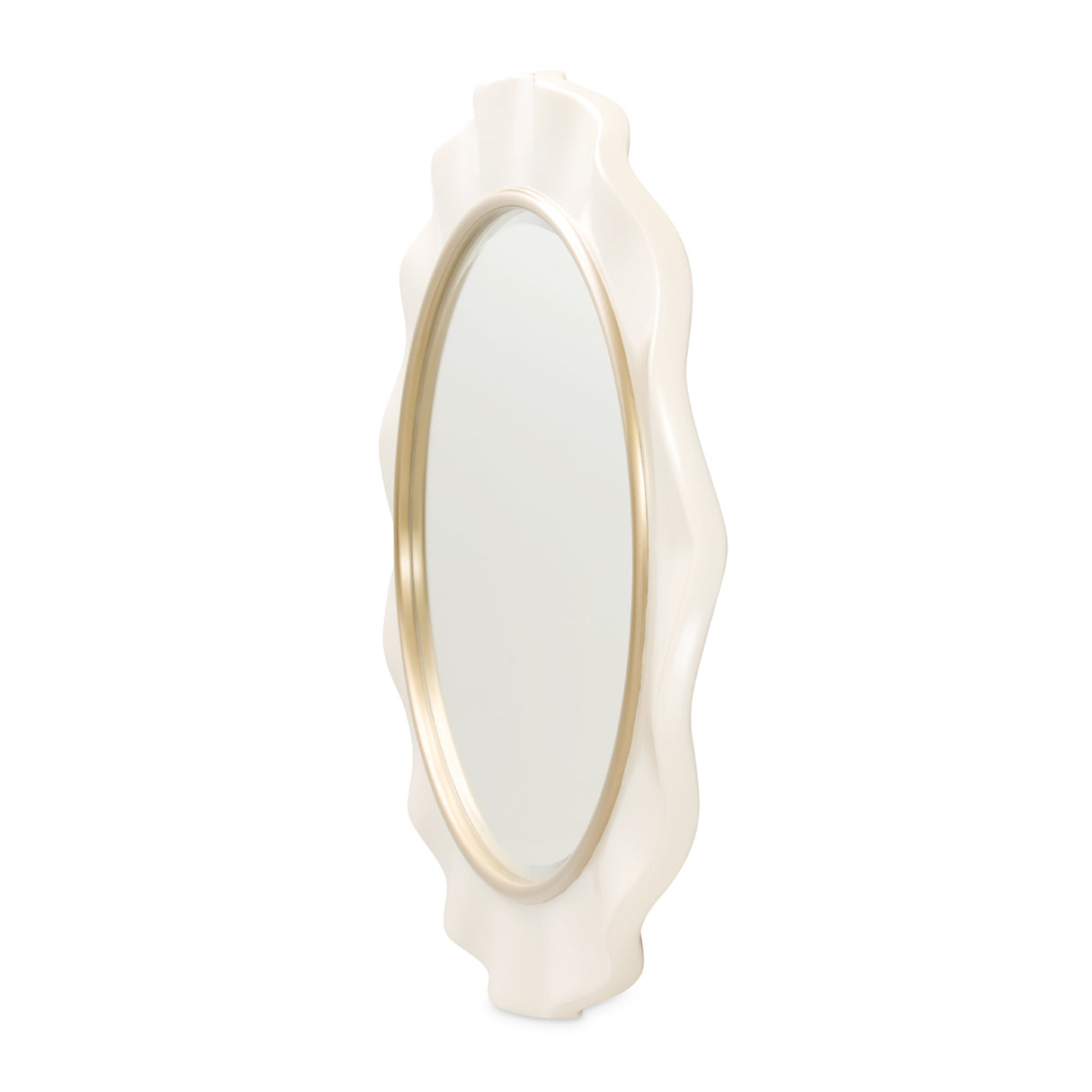 La Terrazza Creamy Pearl Wall Mirror from Michael Amini - Luna Furniture