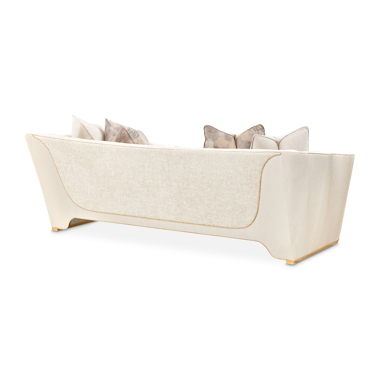 La Terrazza Light Champagne Sofa Cappuccino Light Champagne from Michael Amini - Luna Furniture