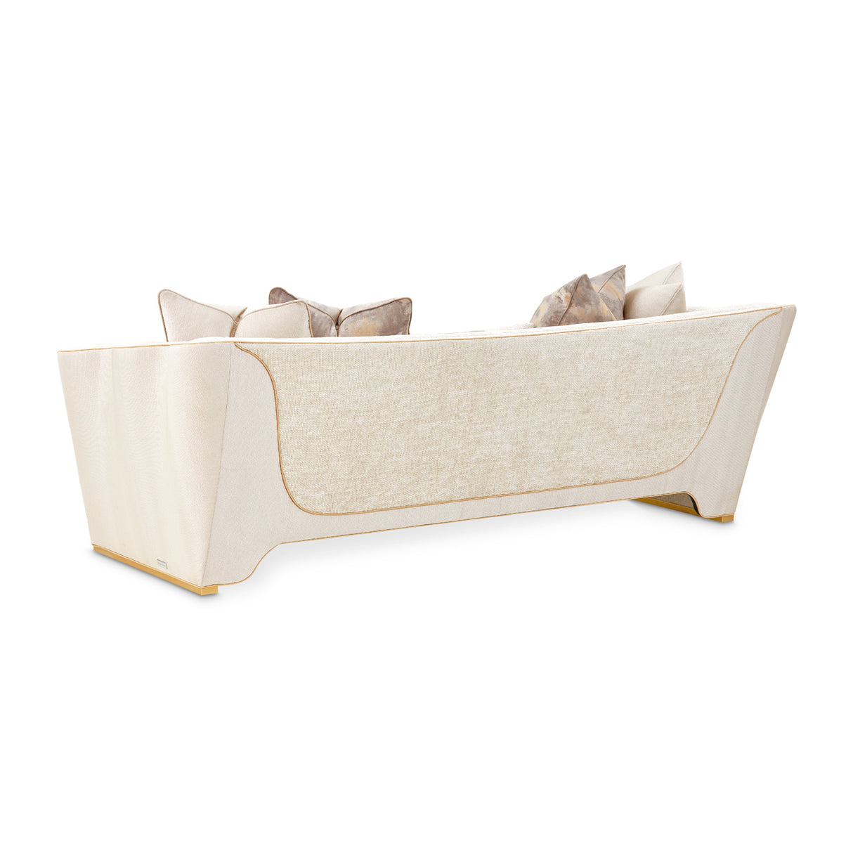 La Terrazza Light Champagne Sofa Cappuccino Light Champagne from Michael Amini - Luna Furniture