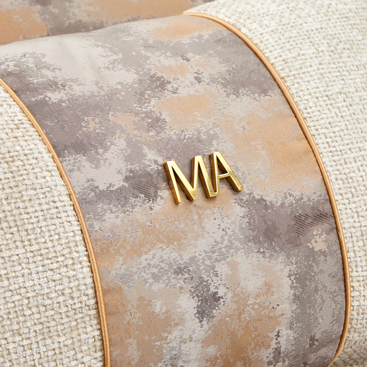 La Terrazza Light Champagne Accent Chair Cappuccino Light Champagne from Michael Amini - Luna Furniture