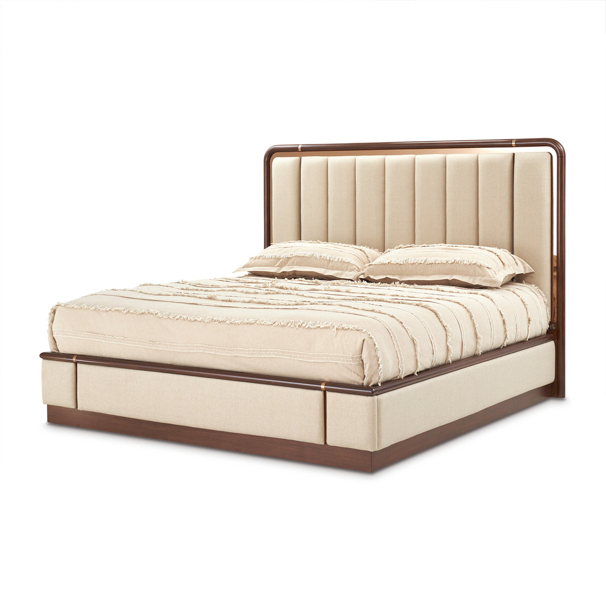 Mason Park Umber Lift Up Storage Bed from Michael Amini - Luna Furniture