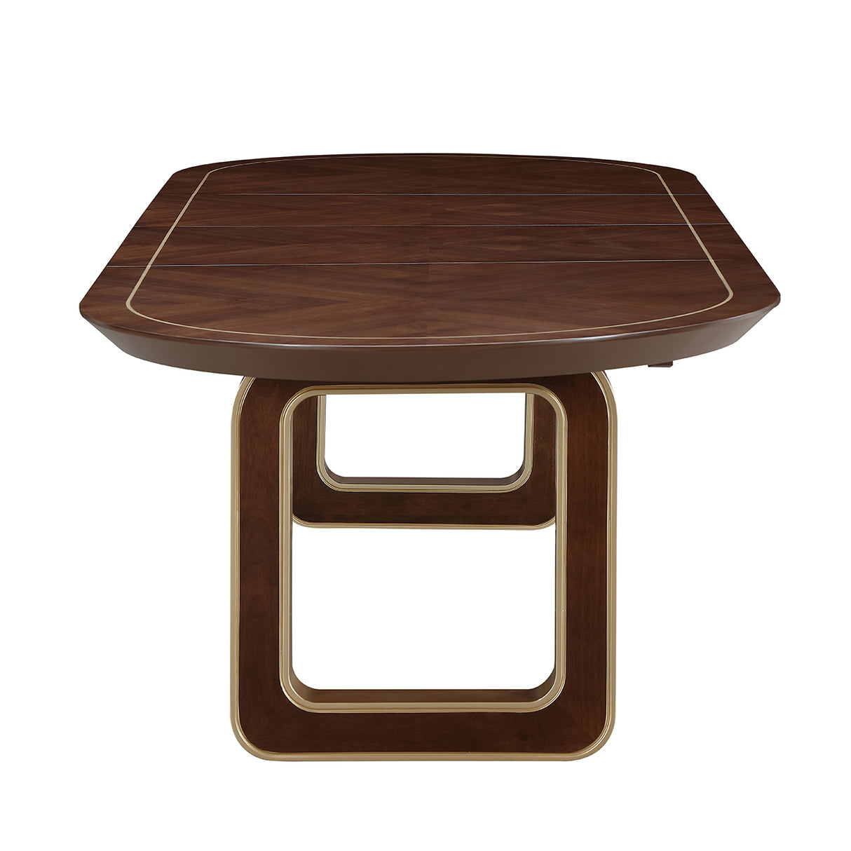 Houston Walnut Oval Dining Table from Michael Amini - Luna Furniture