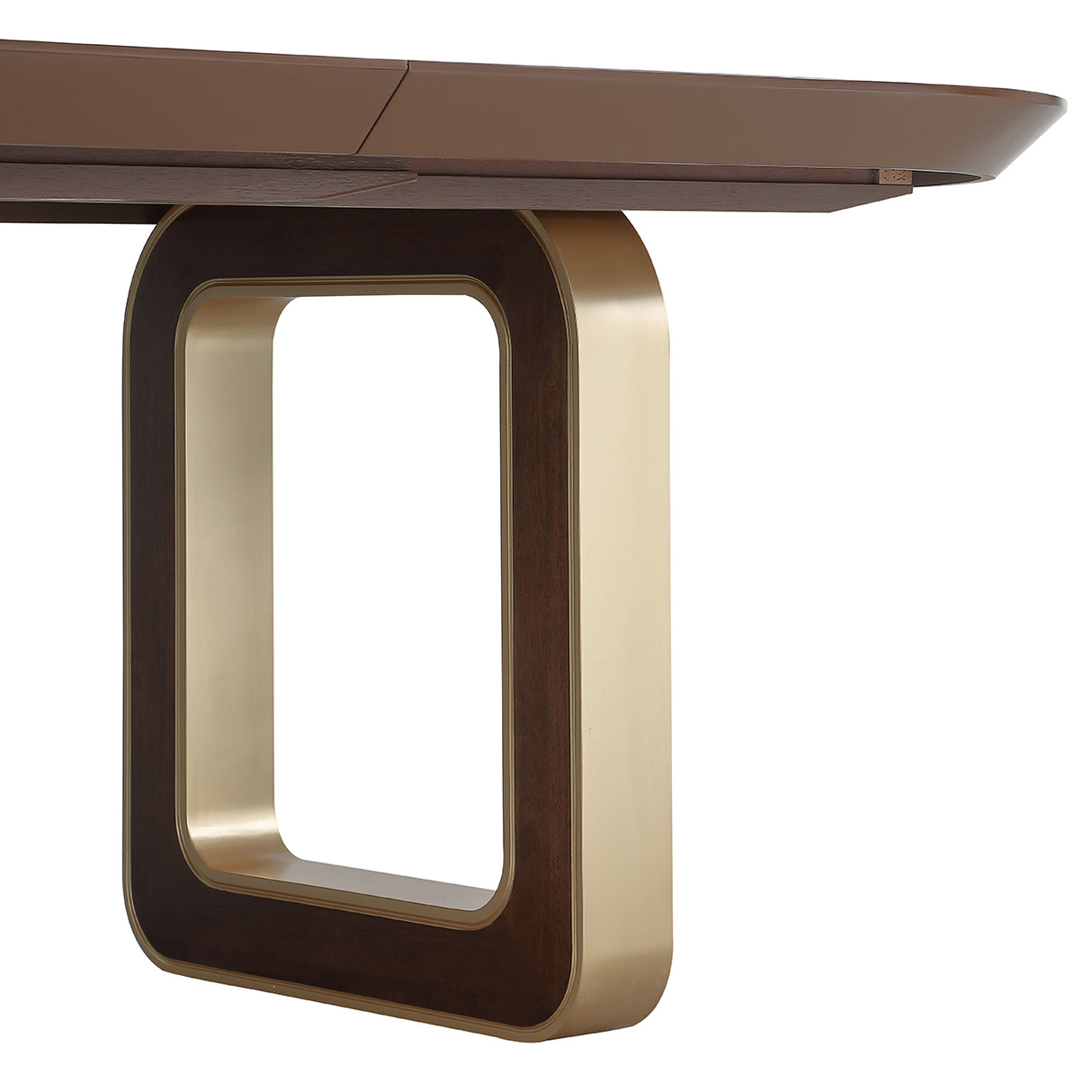 Houston Walnut Oval Dining Table from Michael Amini - Luna Furniture