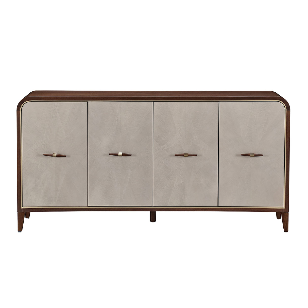 Houston Walnut Sideboard from Michael Amini - Luna Furniture