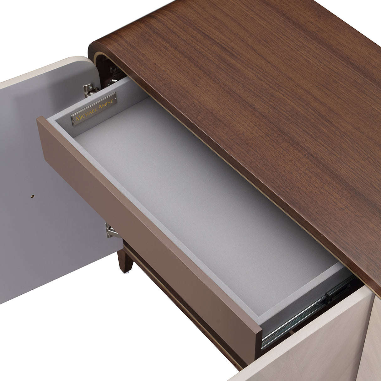 Houston Walnut Sideboard from Michael Amini - Luna Furniture