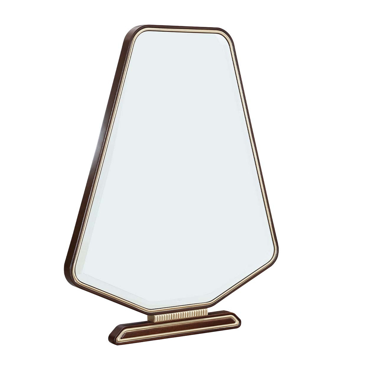 Houston Walnut Vanity Mirror Walnut from Michael Amini - Luna Furniture