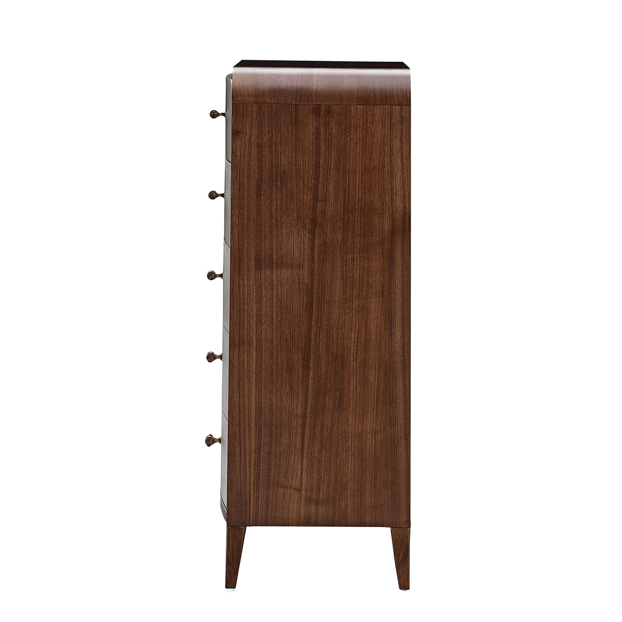 Houston Walnut 5 Drawer Chest Walnut from Michael Amini - Luna Furniture