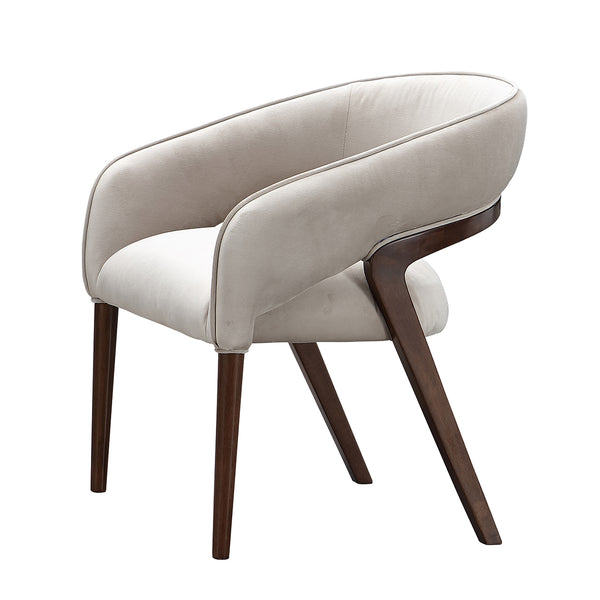 Houston Walnut Vanity Chair