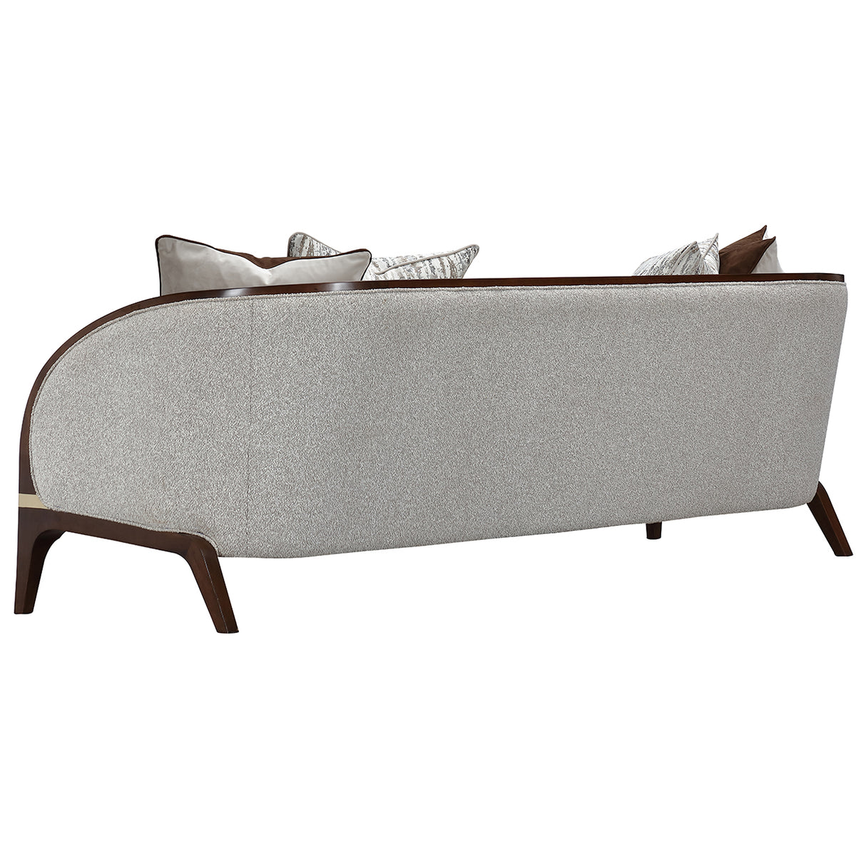 Houston Walnut Sofa from Michael Amini - Luna Furniture
