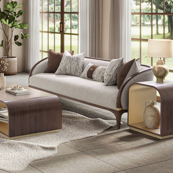 Houston Walnut Sofa