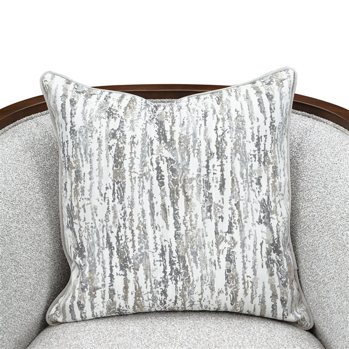 Houston Walnut Matching Accent Chair from Michael Amini - Luna Furniture