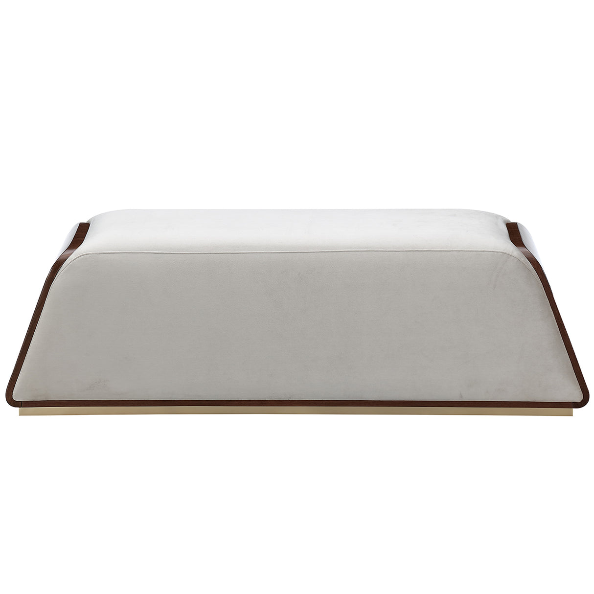 Houston Walnut Accent Bench from Michael Amini - Luna Furniture