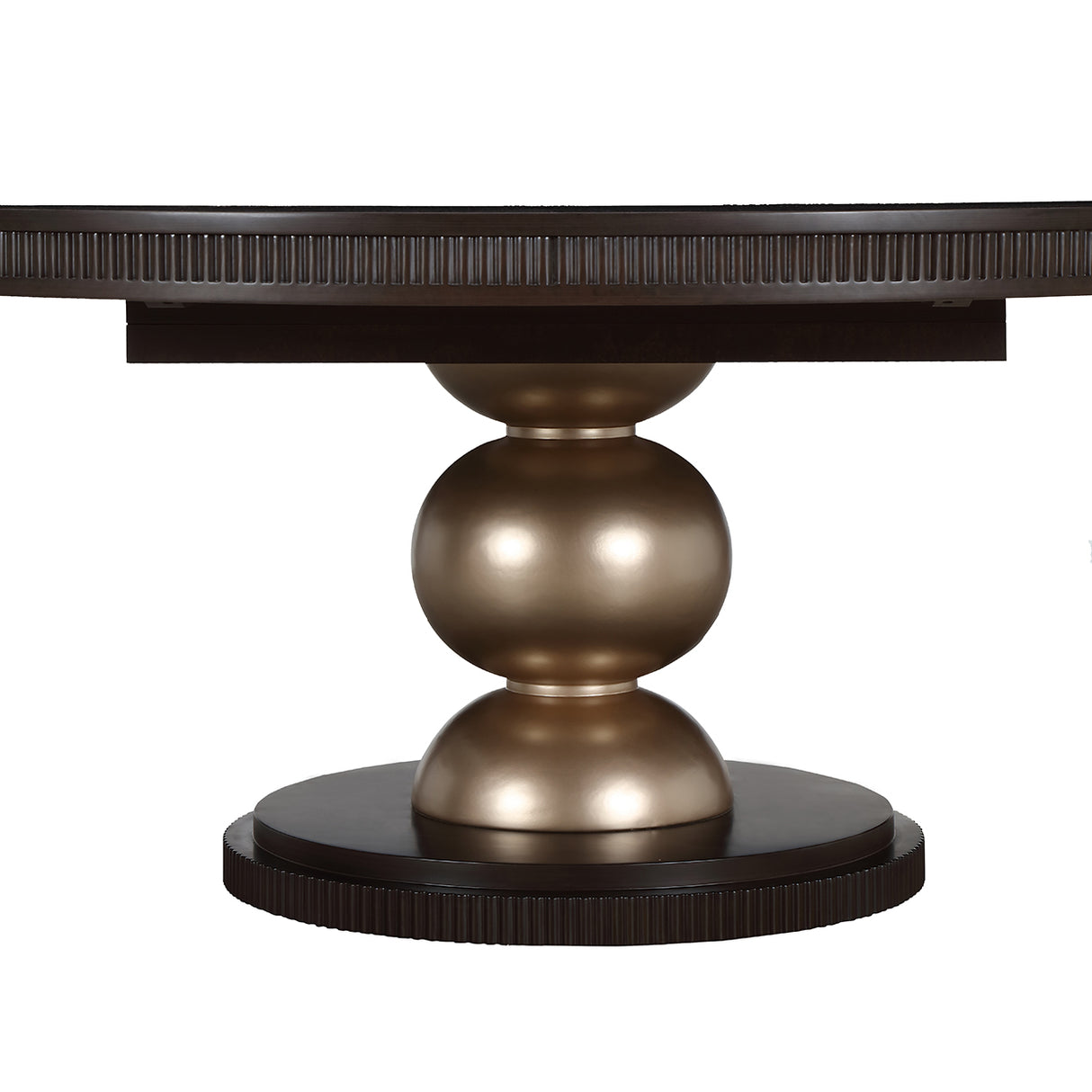 West Kensington Medium Espresso Oval Dining Table from Michael Amini - Luna Furniture