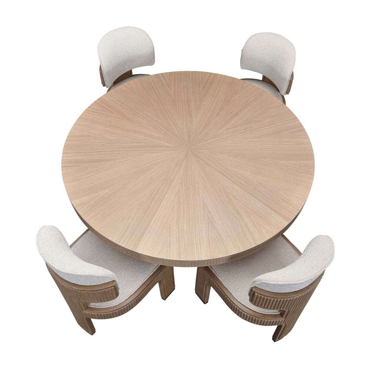 West Kensington - Caramel Sea Salt Caramel Round Dining Table from Michael Amini - Luna Furniture