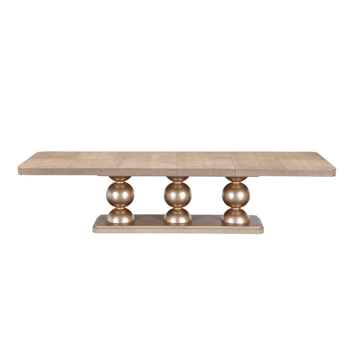 West Kensington - Caramel Sea Salt Caramel Rectangular Dining Table from Michael Amini - Luna Furniture