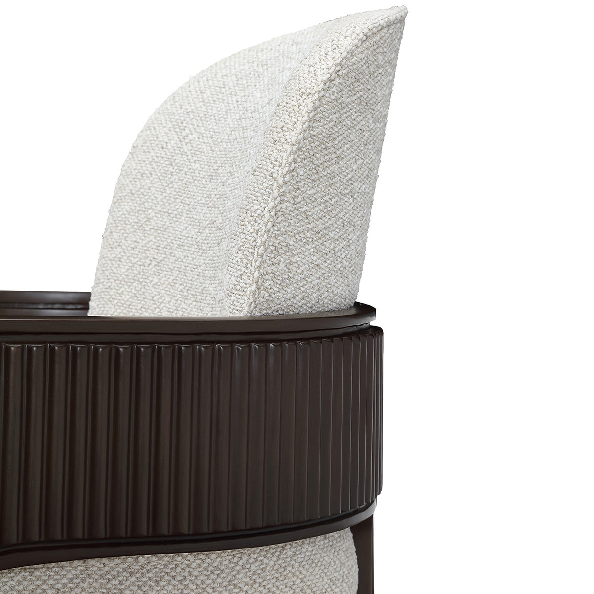 West Kensington Medium Espresso Dining Arm Chair from Michael Amini - Luna Furniture