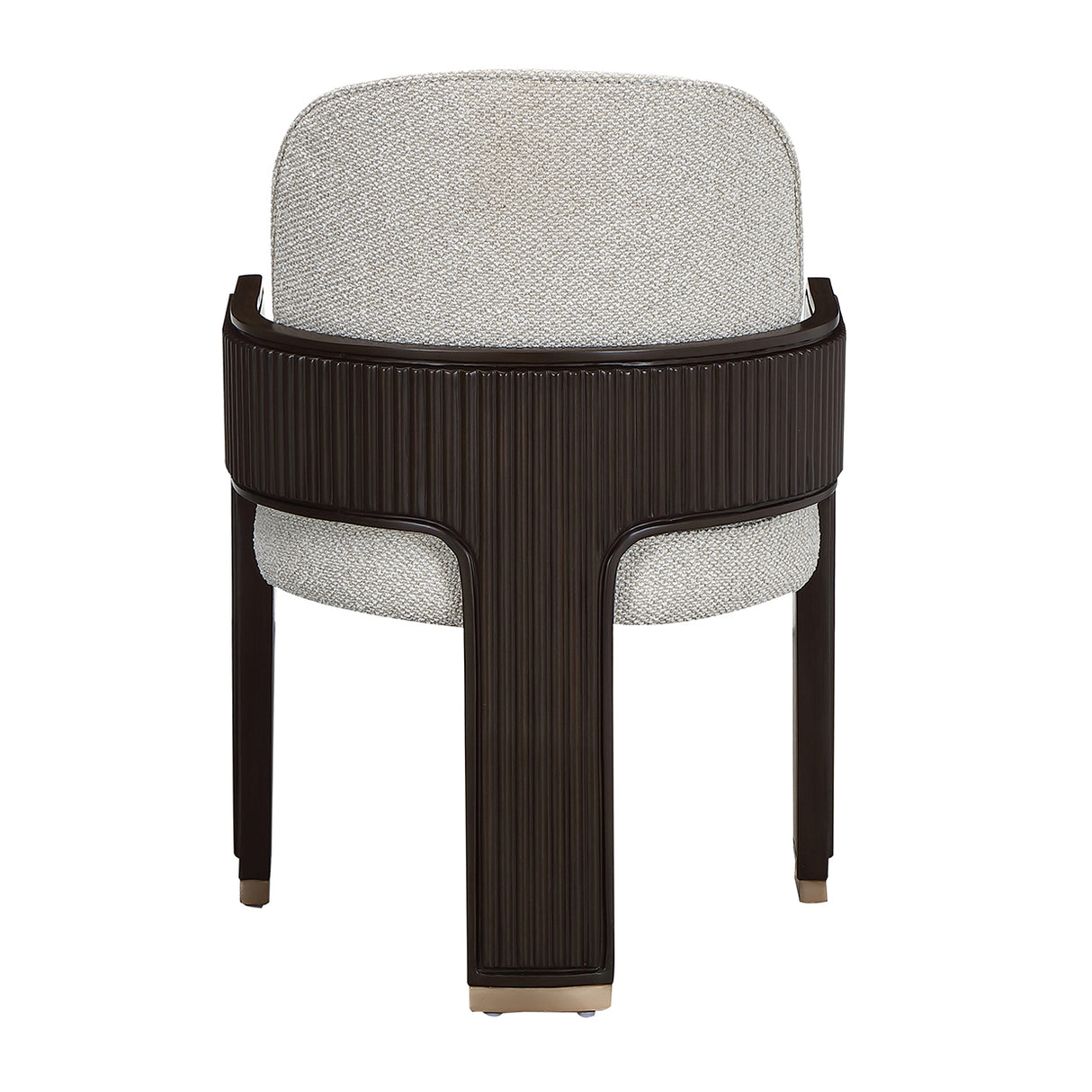 West Kensington Medium Espresso Dining Arm Chair from Michael Amini - Luna Furniture