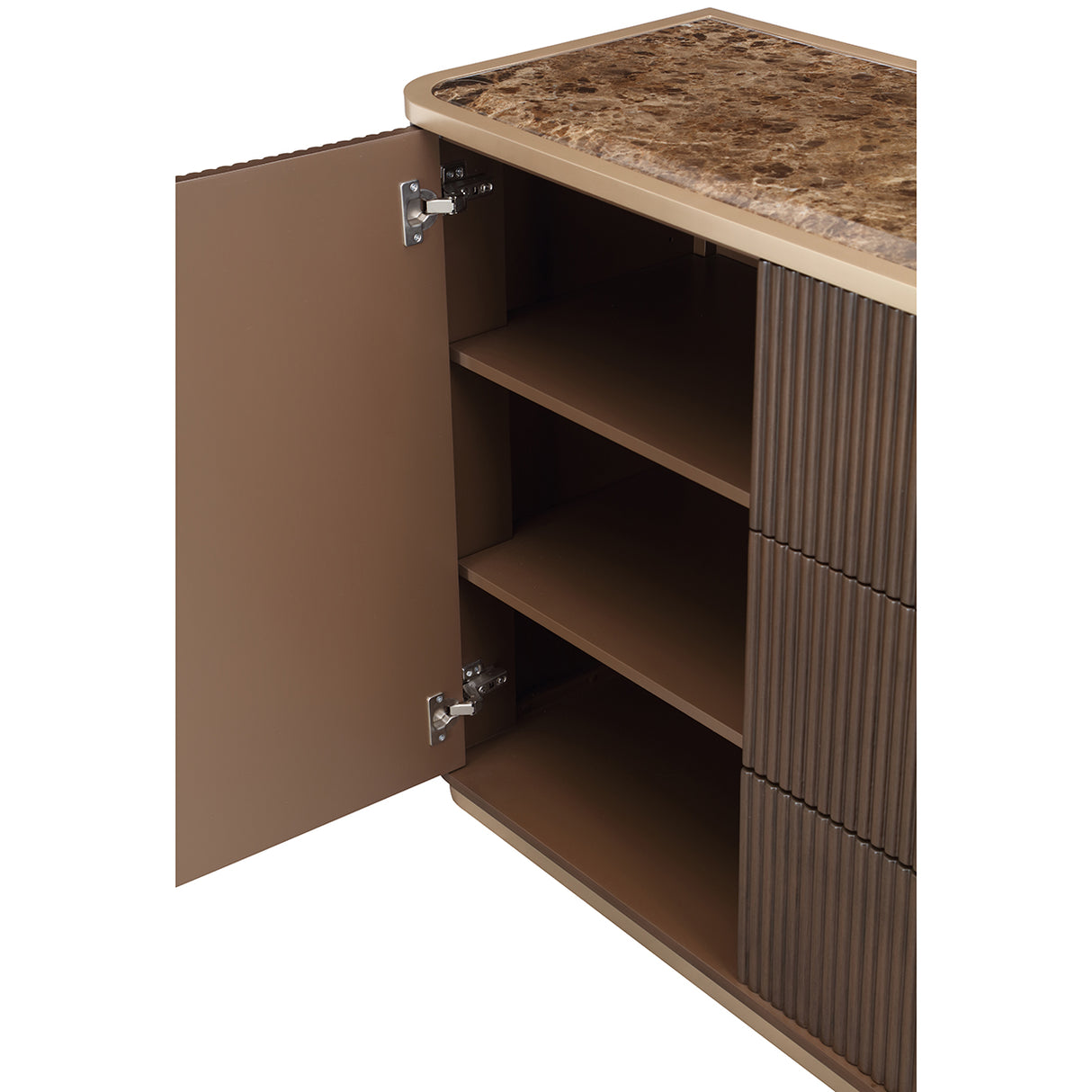 West Kensington Medium Espresso Sideboard from Michael Amini - Luna Furniture
