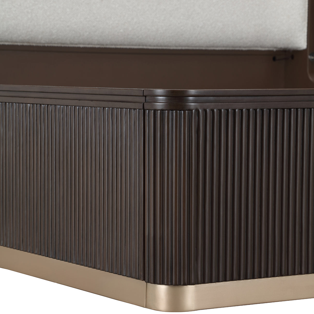 West Kensington Medium Espresso Queen Bed from Michael Amini - Luna Furniture