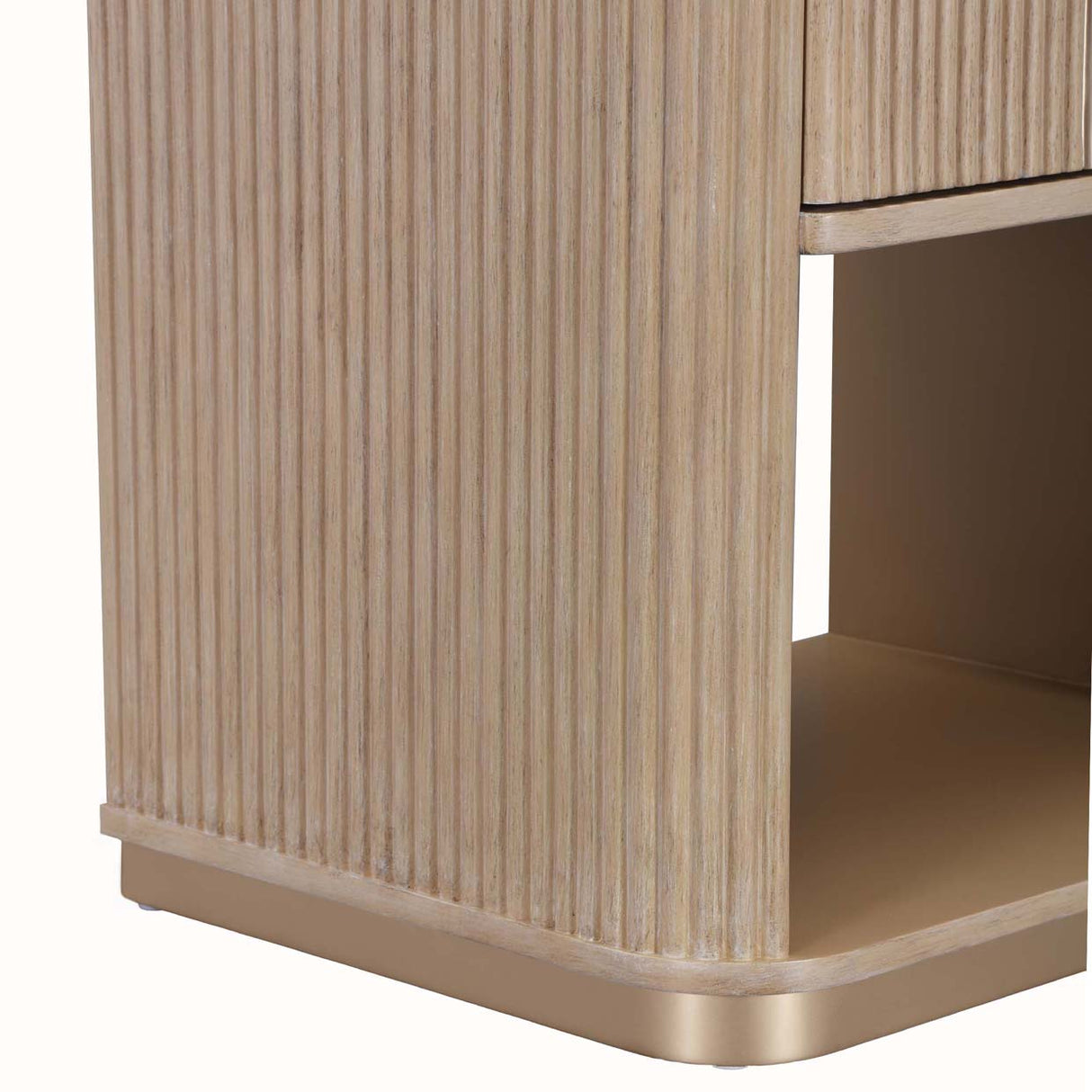 West Kensington - Caramel Sea Salt Caramel 1-drawer Nightstand from Michael Amini - Luna Furniture