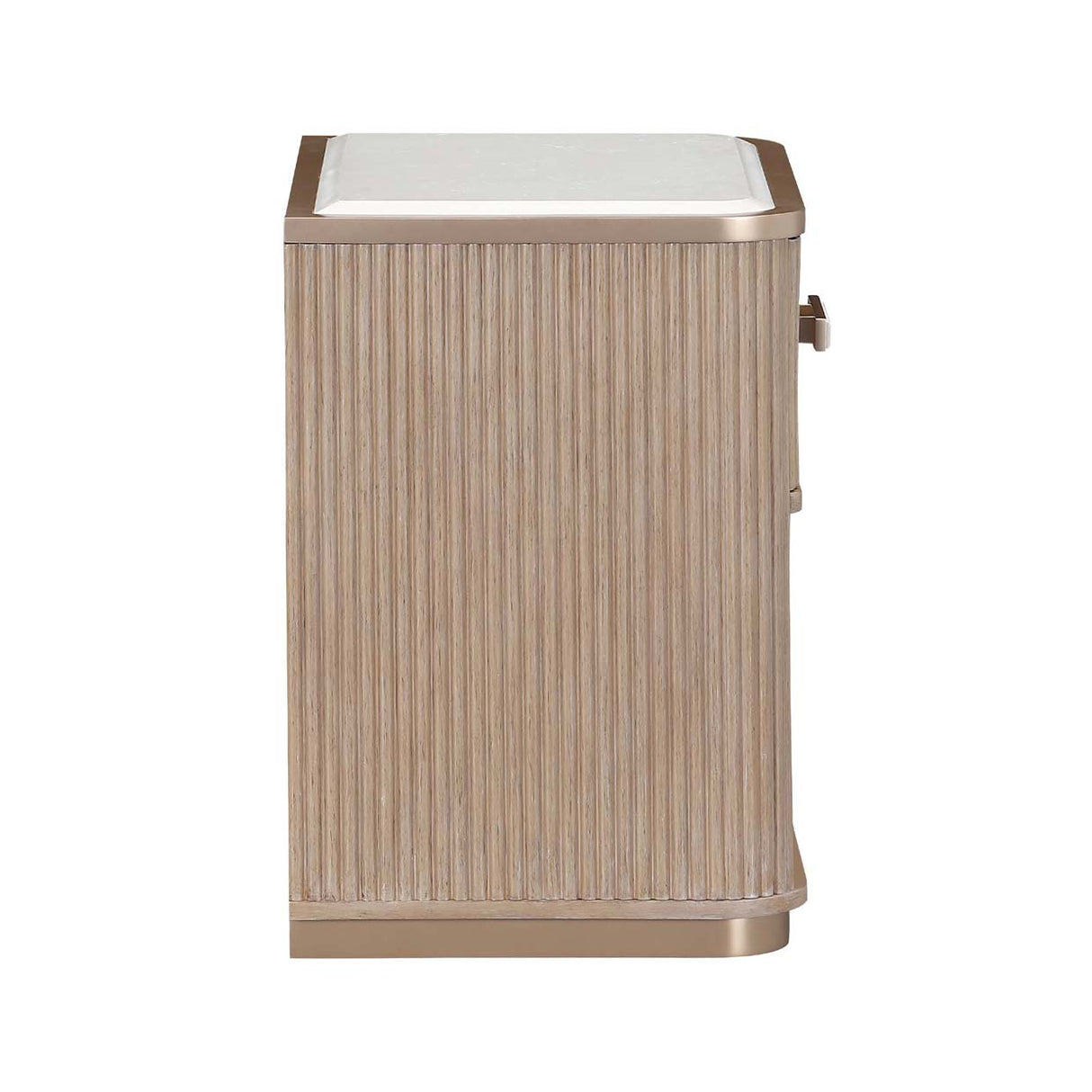 West Kensington - Caramel Sea Salt Caramel 1-drawer Nightstand from Michael Amini - Luna Furniture