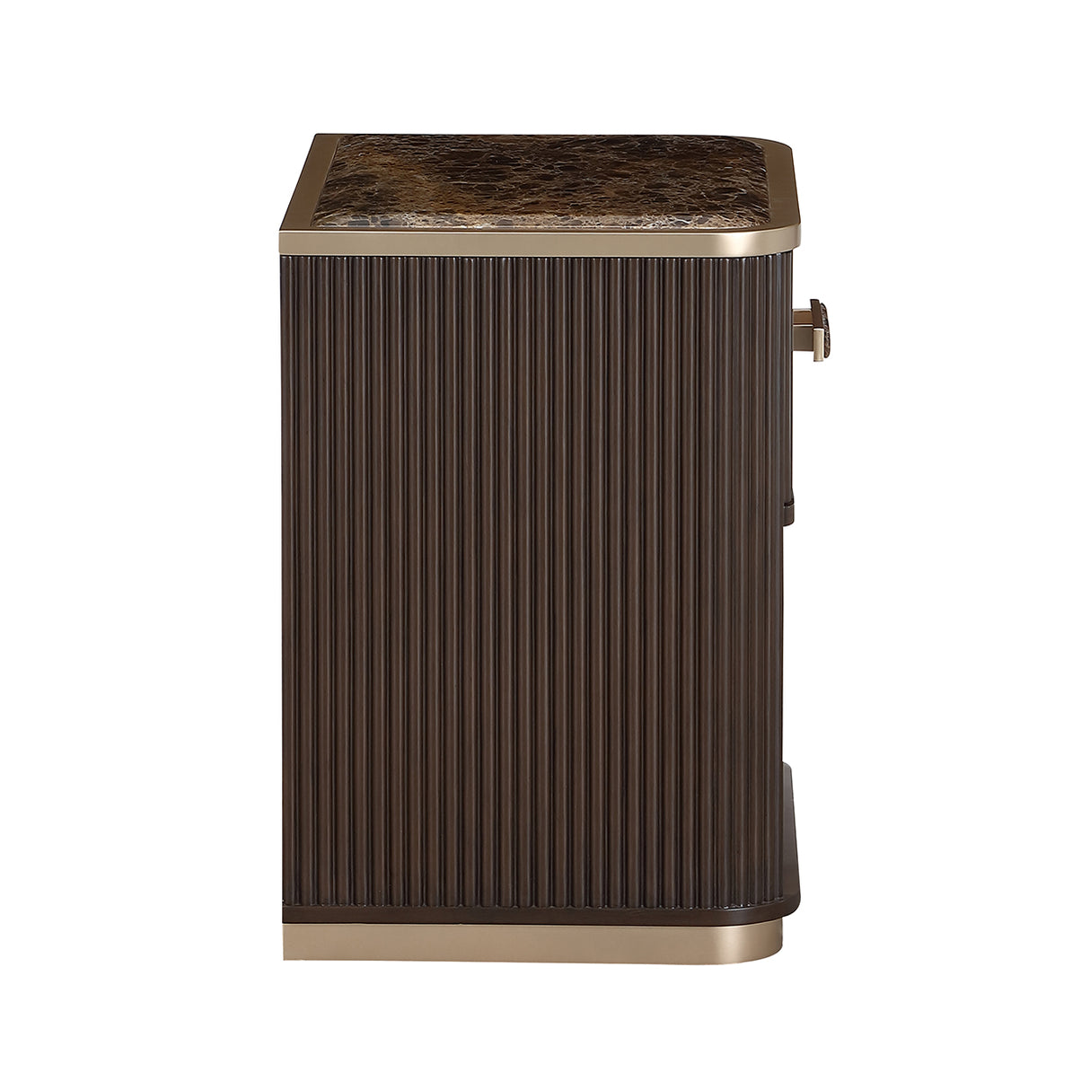 West Kensington Medium Espresso 1-drawer Nightstand from Michael Amini - Luna Furniture